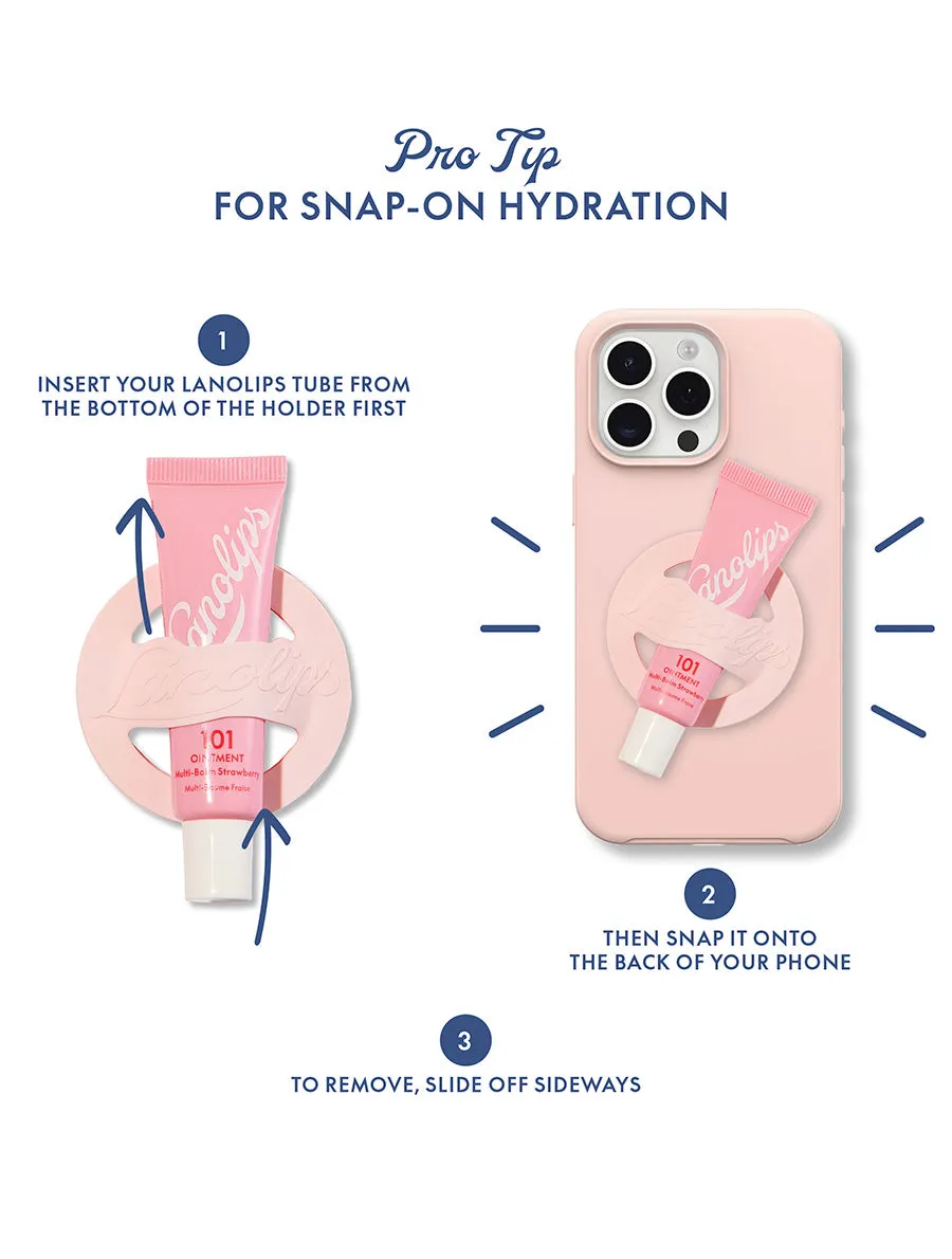 101 Ointment Strawberry & Phone Lip Balm Holder