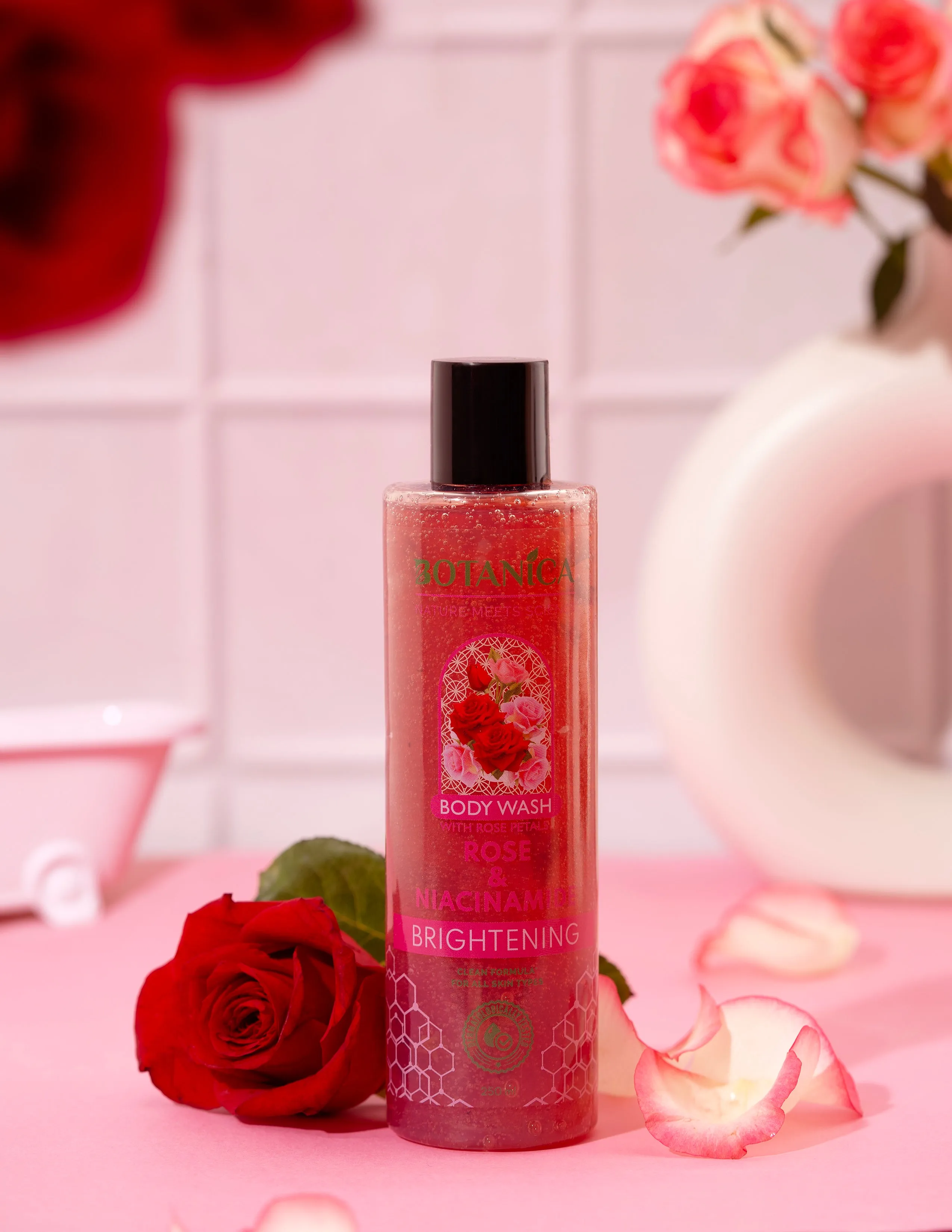 Botanica Rose Niacinamide Body Wash 250ml