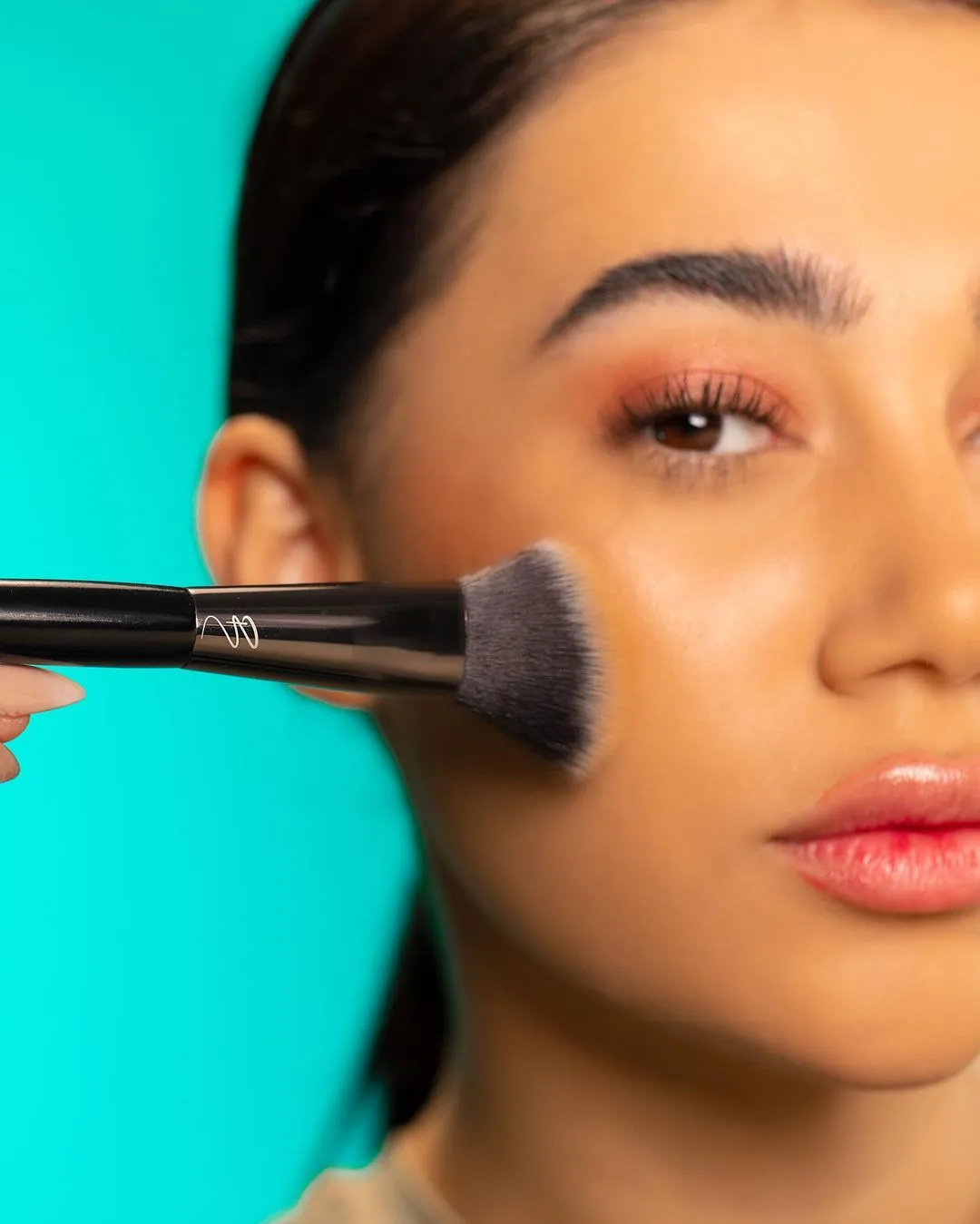Bref Cosmetics Angled Blush Brush