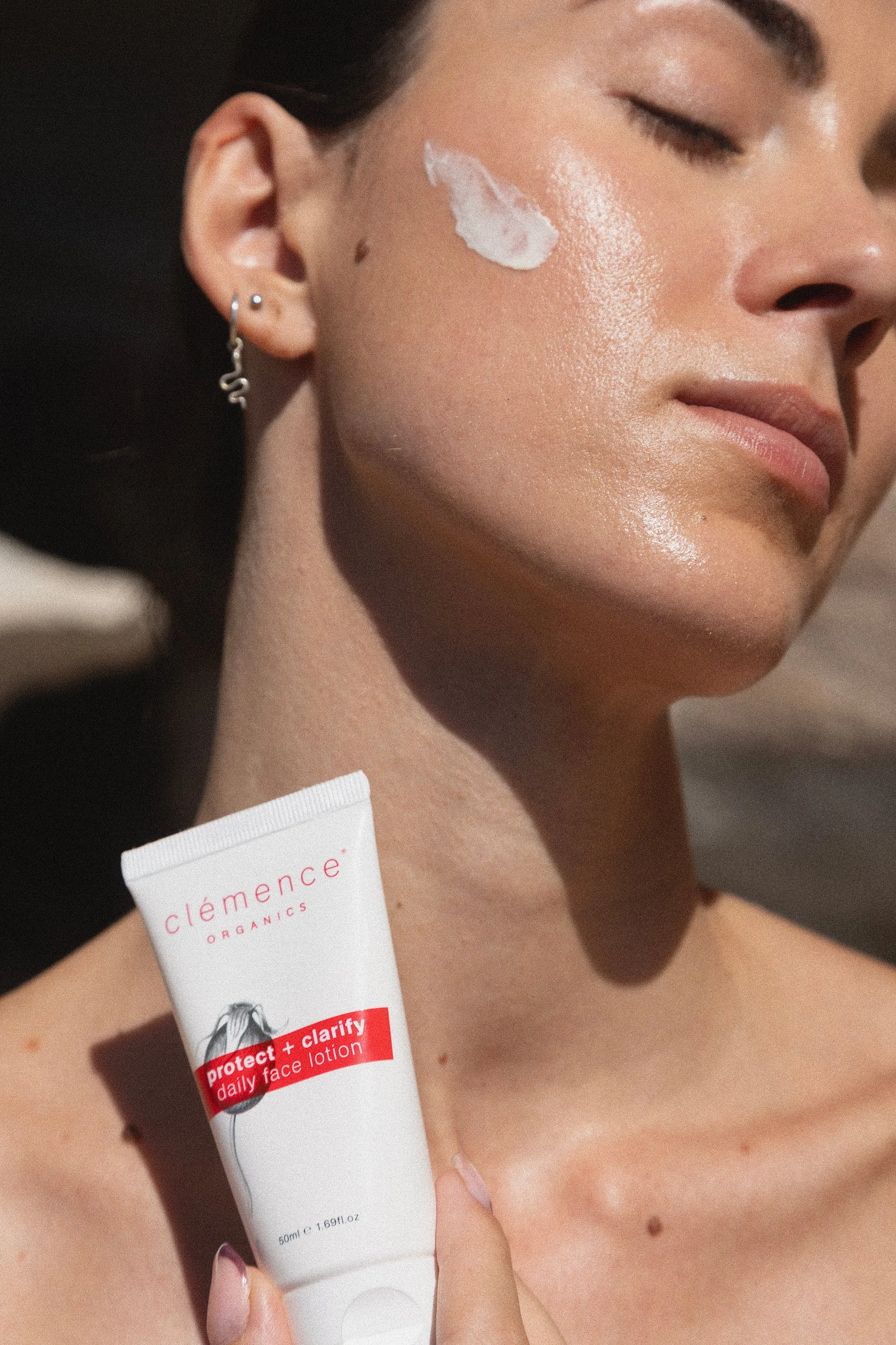 Clemence Organics Protect   Clarify Daily Face Lotion 50ml