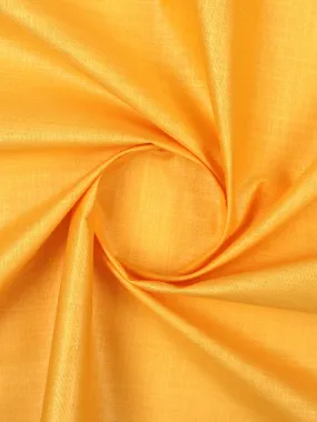 Cotton Rich Yellow Self design Shirting Fabric Hi-Tech