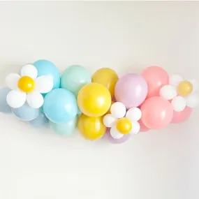 Daisy Latex Balloon Garland Kit | Spring Color Mix
