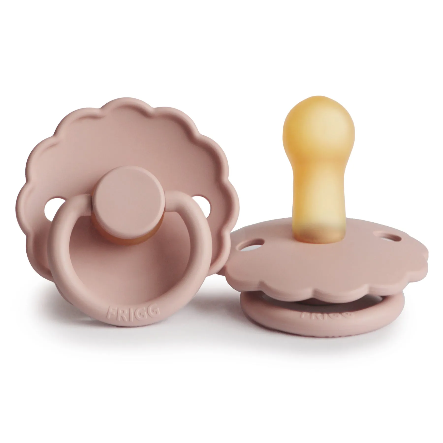 Daisy Natural Rubber Pacifier (Blush)