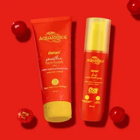 Detan  Cleanse & Shield Duo