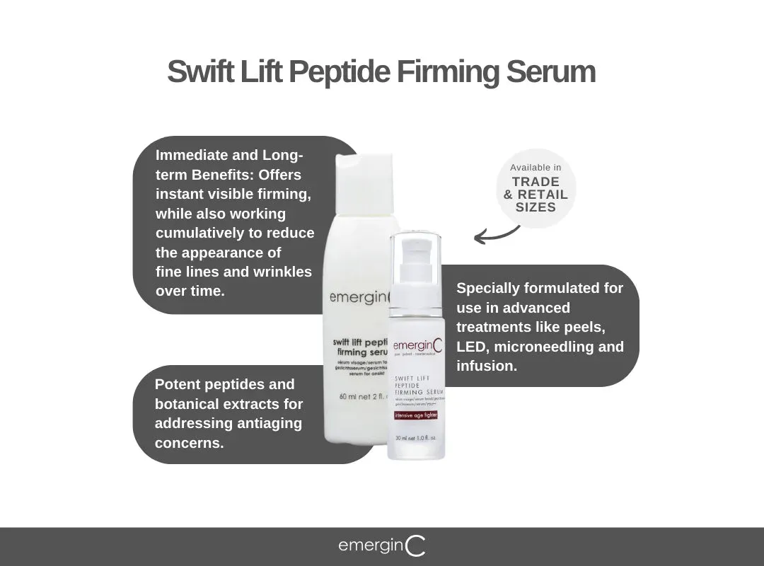 EmerginC Swift Lift® Peptide Firming Serum 30 ML RRP $143