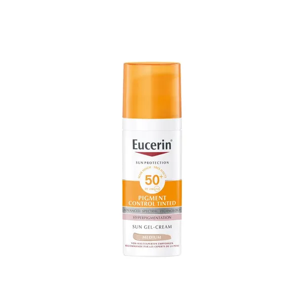Eucerin - Pigment Control SPF 50  Sun Gel Cream Tinted Medium