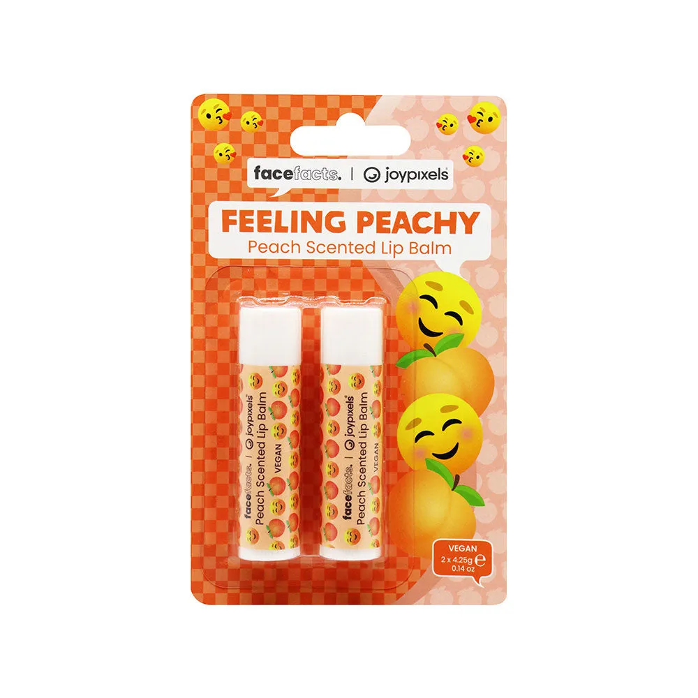 Face Facts Feeling Peachy Lip Balm 2Pack