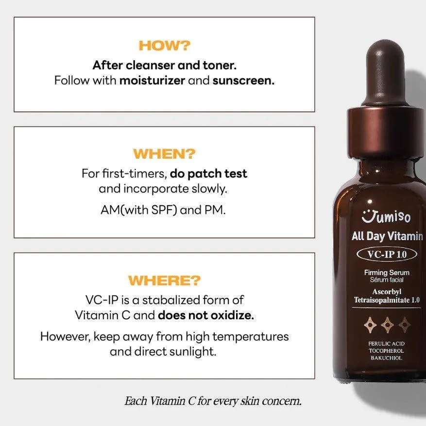 [Jumiso] All Day Vitamin VC-IP 1.0 Firming Serum 30ml