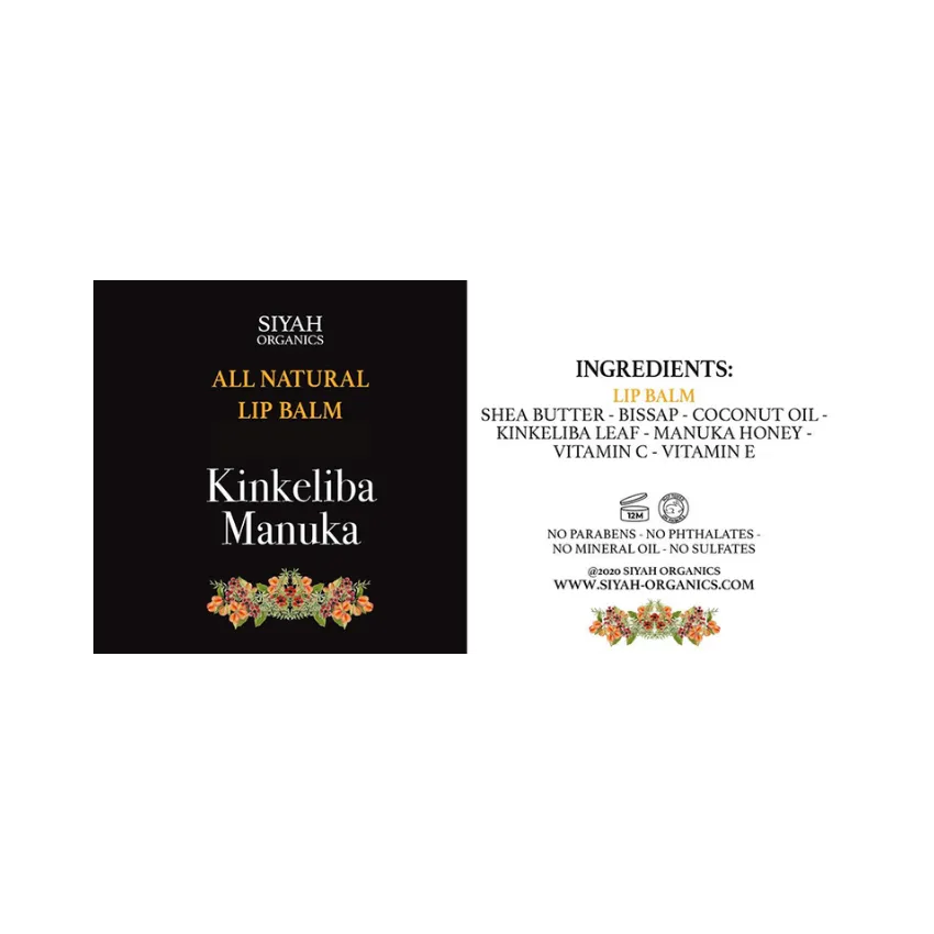 Kinkeliba Manuka Lip Balm
