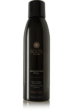 Soleil Toujours 100% Mineral Sunscreen SPF45 Continuous Mist for Children