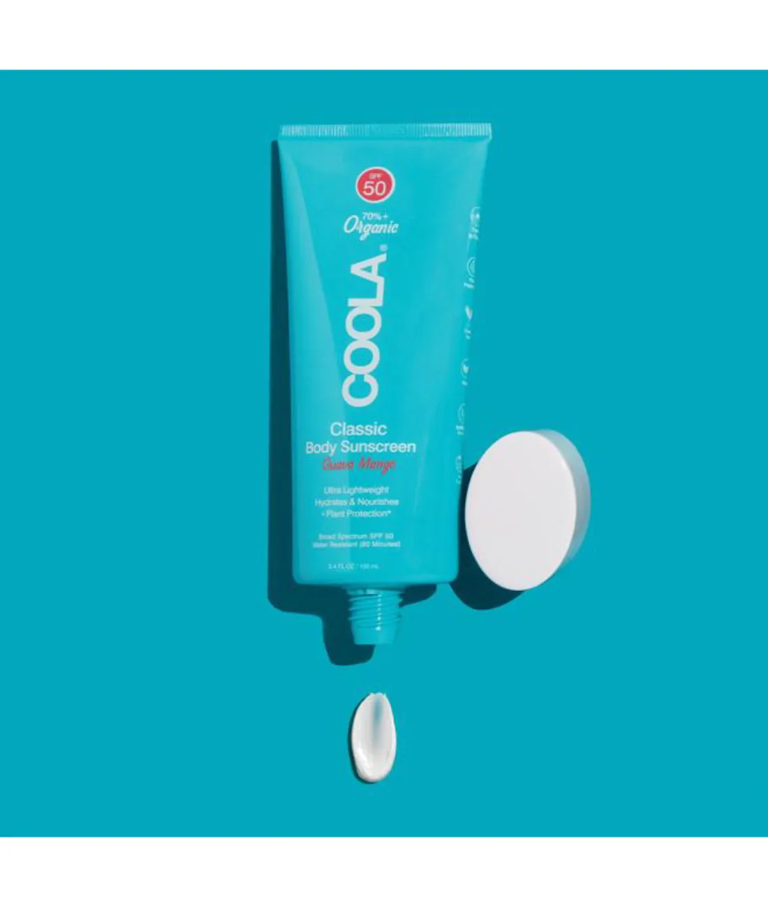 Travel Size Classic Body Organic Sunscreen Lotion SPF 50 - Guava Mango